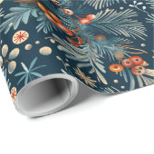 植物性フェスティバル包装紙 ラッピングペーパー (ロールコーナー)