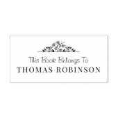 植物性フレームブックスタンプ セルフインキングスタンプ (デザイン)