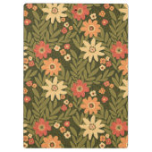 植物性フローラデザインの地色 クリップボード (裏面)