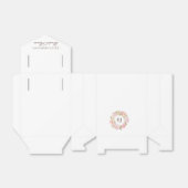 植物性フローラブライダルシャワー優待箱 フェイバーボックス (折り畳みなし)