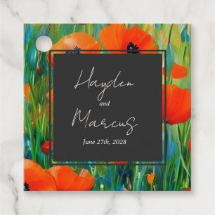 植物性フローラポピー結婚ズ フェイバータグ