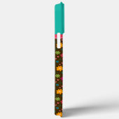 植物性フローラモダンイニシャルおもしろいトレンディー Case-Mate iPhoneケース (裏面 / 右)