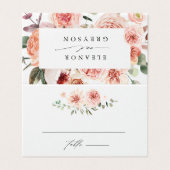 植物性フローラ庭園の結婚式座席表 (外部フラット)