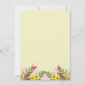 植物性フローラ救ガーデンクリーム – ザ・デイト 招待状 (裏面)