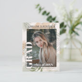 植物性フローラ防法の卒業発表 ポストカード (スタンド正面)