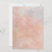 植物性フローラ | ブライダルシャワー 招待状 (裏面)