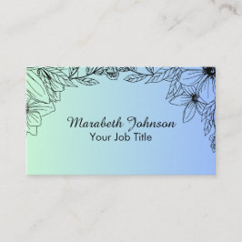 植物性フローラ 名刺