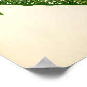 植物性プリント – カラジウムリーフ ポスター (角)