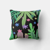 植物性プリント#5 クッション (裏面)