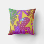 植物性プリント#7 クッション (裏面)