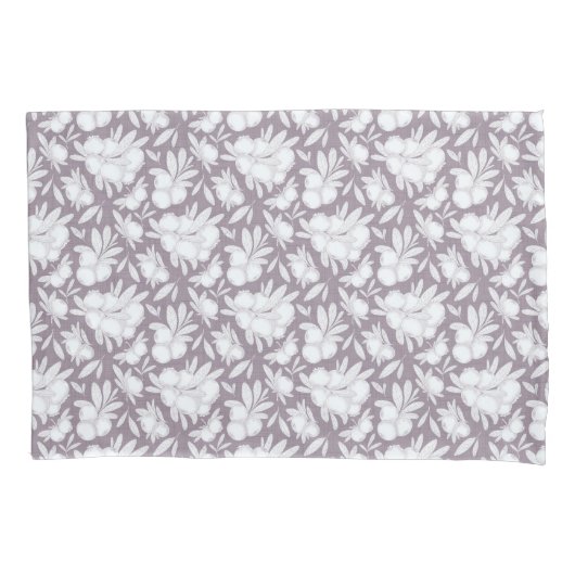 植物性ベリースケッチペアパイロケース 枕カバー (正面左)