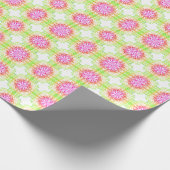 植物性ボエレガントホカラフル曼荼羅 ラッピングペーパー (角)