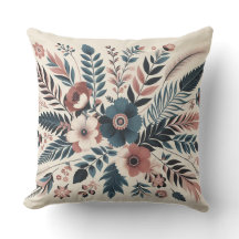 植物性モダンクリームフローラアート