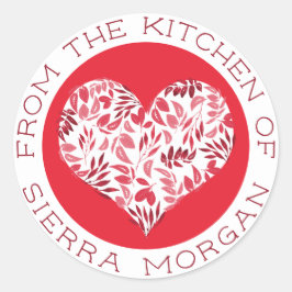 植物性モダンハートの台所から ラウンドシール