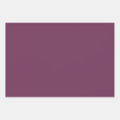 植物性モダンベリーパターン ラッピングペーパーシート (正面3)