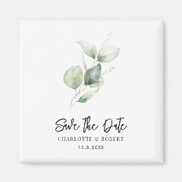 植物性ユーカリプサケ日付を保存 マグネット