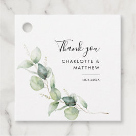 植物性ユーカリミニマルグ結婚リー フェイバータグ