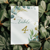 植物性ユーカリ結婚プタスのテーブル番号 テーブルナンバー