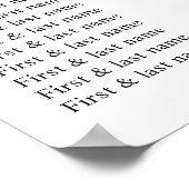 植物性ユーカリ結婚ー温室 ポスター (角)