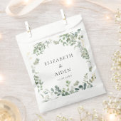 植物性ユーカリ結婚植樹 フェイバーバッグ (クリップ留めされた状態)