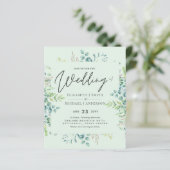 植物性ユーカリ葉スウェディング予算 (スタンド正面)