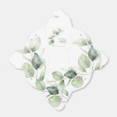 植物性ユーカリ葉ベビーシャワー フェイバーボックス (折り畳みなし)