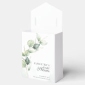 植物性ユーカリ葉ベビーシャワー フェイバーボックス (オープン)