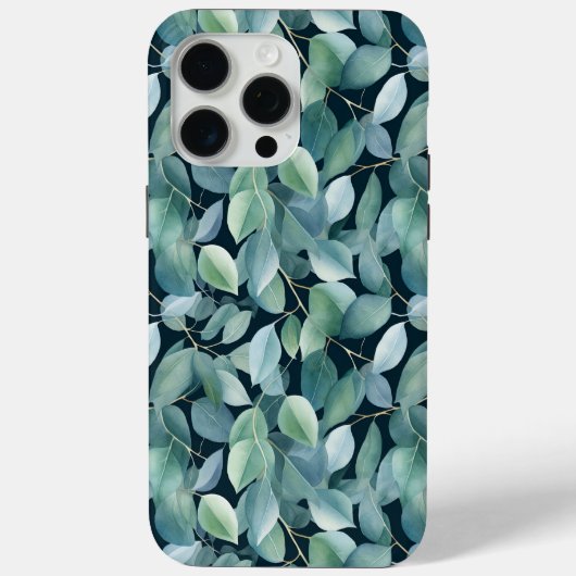 植物性ユーカリ離れス・デザイナープロテクト Case-Mate iPhoneケース (裏面)