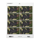 植物性ラベルグレー ラベル (フルシート)