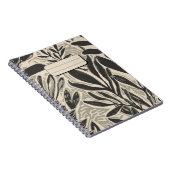 植物性リノカット ノートブック (右側)