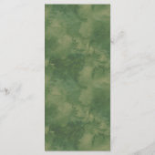 植物性リースピンクフローラ金ゴールド結婚ズ メニュー (裏面)