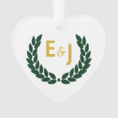 植物性リース オーナメント (正面)