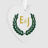 植物性リース オーナメント (正面)