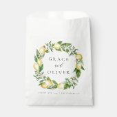植物性レモンと緑ありがとう結婚さん フェイバーバッグ (正面)