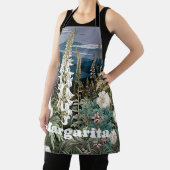 植物性ワイルドフラワーロマンティックガーデンフローラエプロン エプロン (インサイチュ)