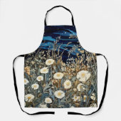植物性ワイルドフラワーロマンティックガーデンフローラエプロン エプロン (正面)