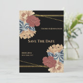 植物性ヴィンテージ大型絵を描花 セーブザデート (スタンド正面)