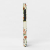 植物性ヴィンテージ野草フローラ パーソナライズされた Case-Mate iPhoneケース (裏面/左)