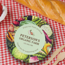 植物性ヴィンテージ野菜ローカル農家ラベル