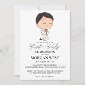 植物性交配少年ファーストコミュニケーション招待状 招待状 (正面)