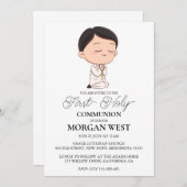 植物性交配少年ファーストコミュニケーション招待状 招待状 (正面/裏面)