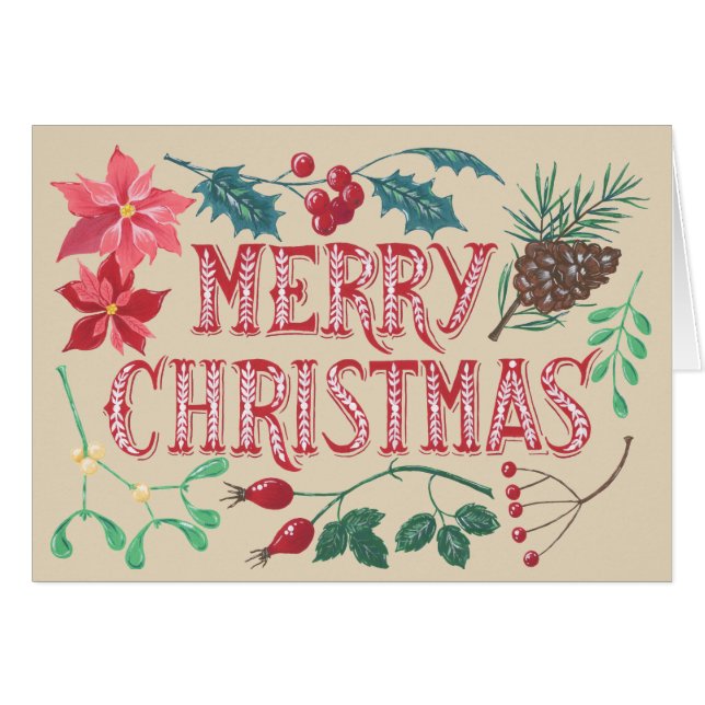 植物性伝統的クリスマス (正面横)