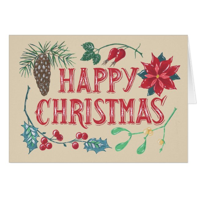 植物性伝統的クリスマス (正面横)