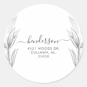 植物性住所 シールシール ラウンドシール