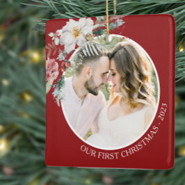 植物性初めてのクリスマス セラミックオーナメント