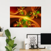 植物性勉強 ポスター (ホームオフィス)