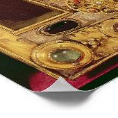 植物性又は五角形舎利塔 ポスター (角)