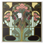 植物性女性 タイル (正面)