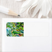 植物性差出人住所ラベル ラベル (インサイチュ)