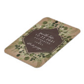 植物性幾何学的結婚黒板 マグネット (左側)